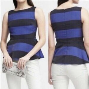 Banana Republic Peplum Sleeveless Top